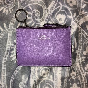 Coach Mini ID Skinny Zip Wallet
